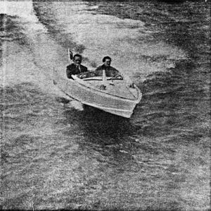 The Albatross in action