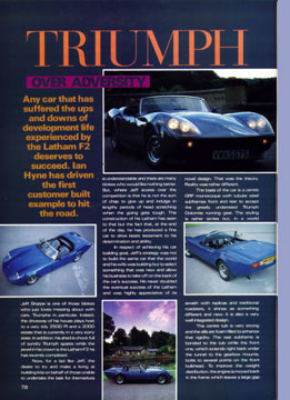 Kitcars International Magazine, August 1990